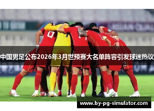 中国男足公布2026年3月世预赛大名单阵容引发球迷热议